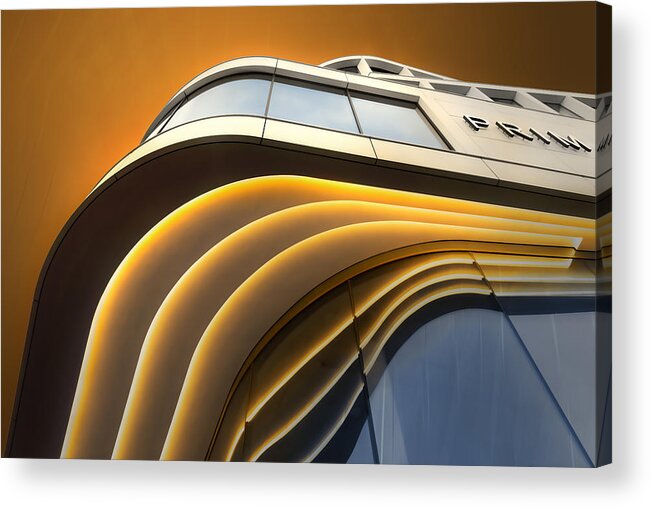 Architecture Acrylic Print featuring the photograph Prim by Marc Huybrighs
