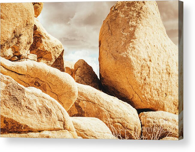 Top Artist Acrylic Print featuring the photograph Spring Boulders Joshua Tree 7443 by Amyn Nasser Photographer