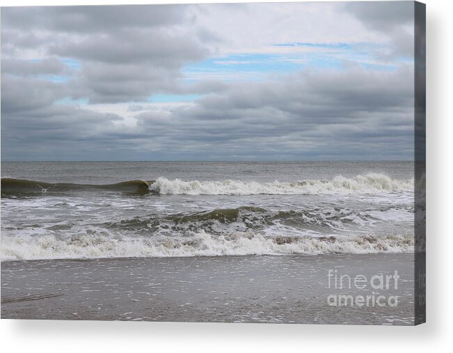 Beach Acrylic Print featuring the photograph Relaxing Beach Day by Carol Groenen