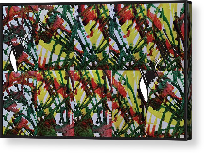  Acrylic Print featuring the digital art Repeat by Jimmy Williams