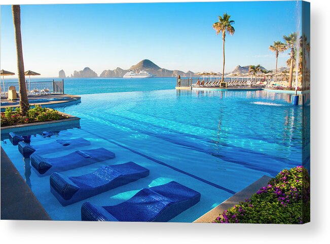 Cabo Acrylic Print featuring the photograph Resort Living by Bill Cubitt