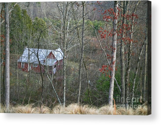Retreat Acrylic Print featuring the photograph Retreat by Kathy Strauss