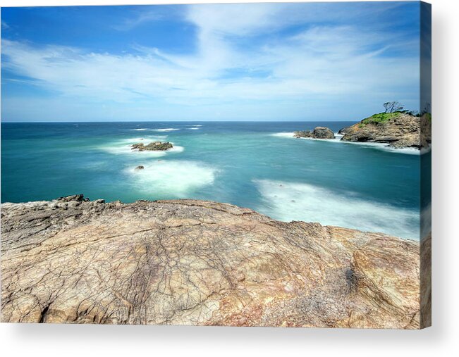 Rocky Point Acrylic Print featuring the photograph Rocky Point by Nadia Sanowar