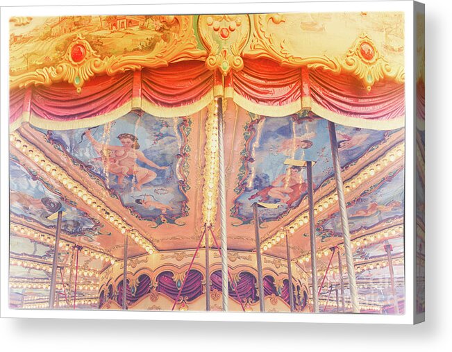 Carrousel Acrylic Print featuring the photograph Rome 2 by Becqi Sherman