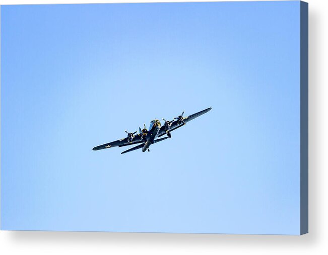 1945-built Boeing B-17g Acrylic Print featuring the photograph Sally B by Tanya C Smith