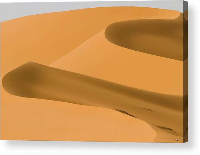 Scenics Acrylic Print featuring the photograph Saudi Sand Dune by Universal Stopping Point Photography
