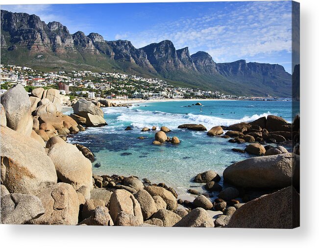 Scenics Acrylic Print featuring the photograph Scenic View In Cape Town by Johansjolander