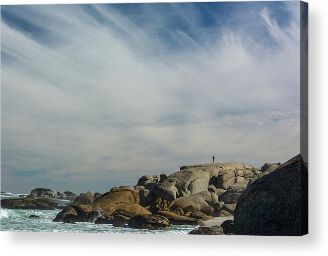 Glen Beach Acrylic Print featuring the photograph Glen Beach by Douglas Wielfaert