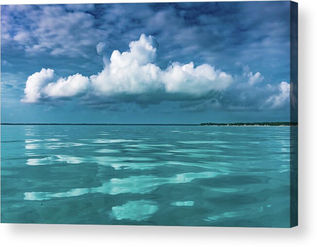 Bahamas Acrylic Print featuring the photograph Seaside in the Abaco Islands by Sandra Foyt