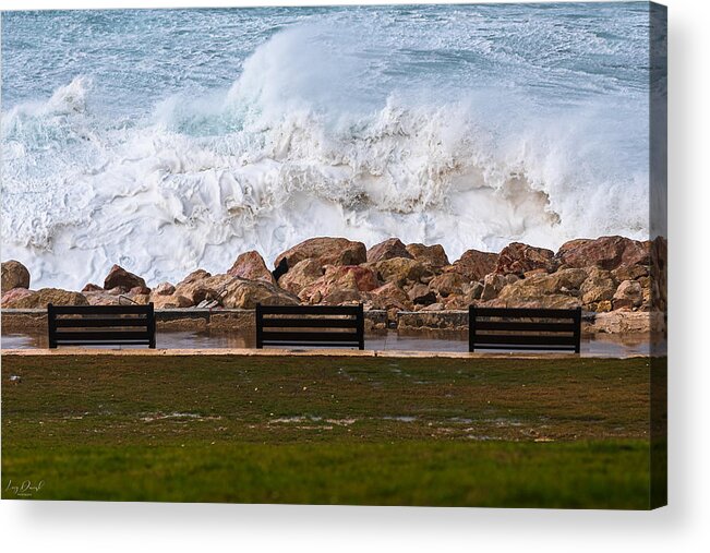 Storm Acrylic Print featuring the photograph Serenity And Storm by Levy Davish