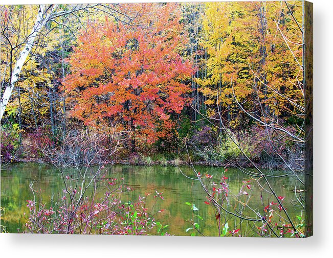 Michigan Acrylic Print featuring the photograph Silver Lake State Park Michigan by Ken Figurski