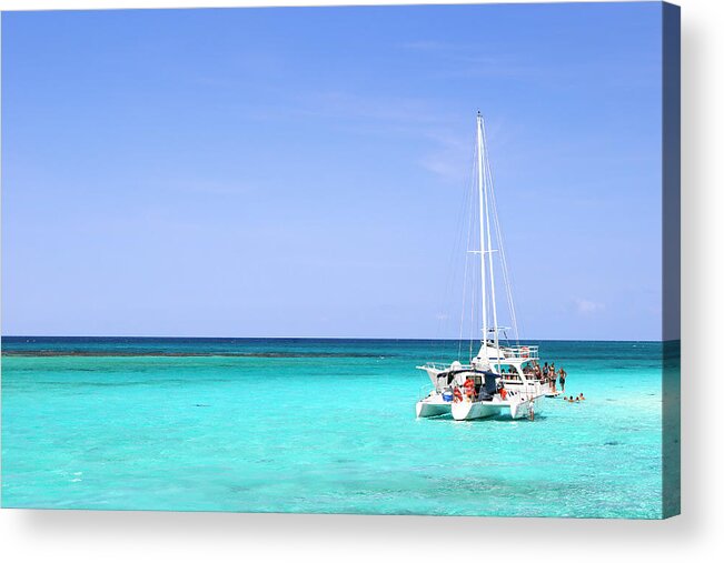 Sailboat Acrylic Print featuring the photograph Simply Beautiful by Vasko