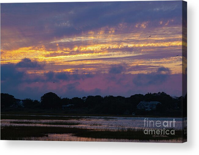Sky Lights Acrylic Print featuring the photograph Sky Lights by Michelle Constantine