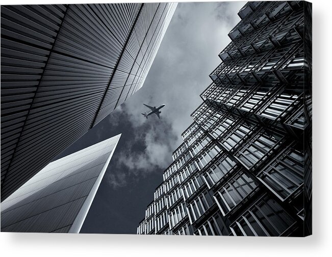 London Acrylic Print featuring the photograph Skyway by Michael Oates