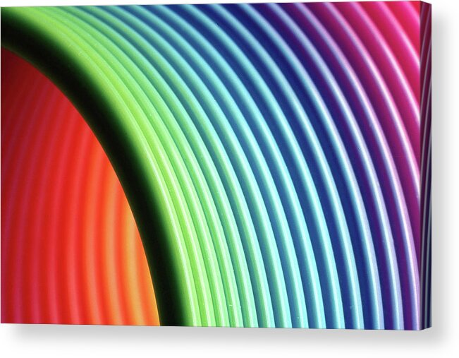 Slinky Acrylic Print featuring the photograph Slinky #2 by Jerry Griffin