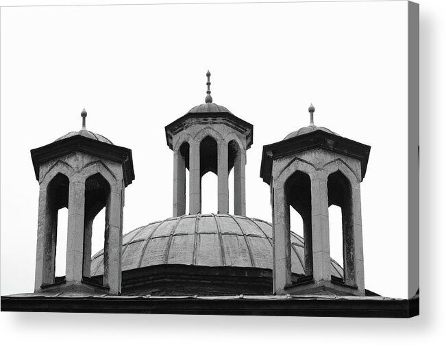 Built Structure Acrylic Print featuring the photograph Small Domes On The Roof Of The Emperial by Joelle Icard