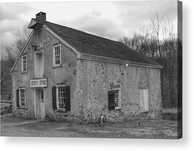 Waterloo Village Acrylic Print featuring the photograph Smith's Store - Waterloo Village by Christopher Lotito