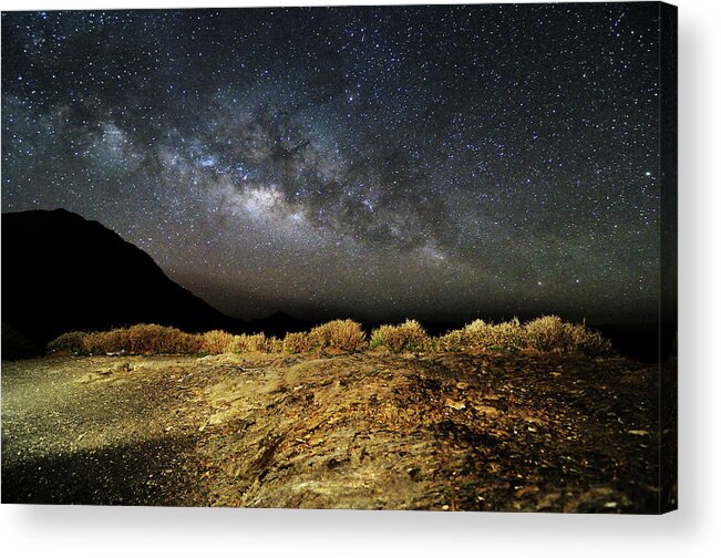 Scenics Acrylic Print featuring the photograph Space by Copyright Of Eason Lin Ladaga
