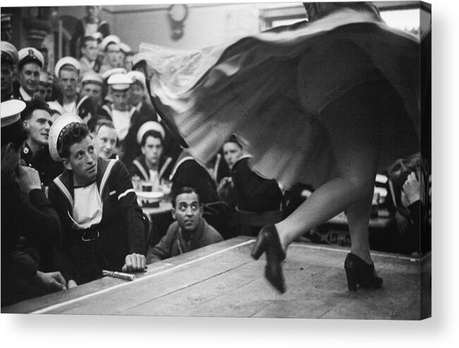 1950-1959 Acrylic Print featuring the photograph Spanish Dancer by Bert Hardy