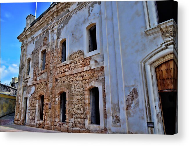 Puerto Rico Acrylic Print featuring the photograph Spanish Fort by Segura Shaw Photography