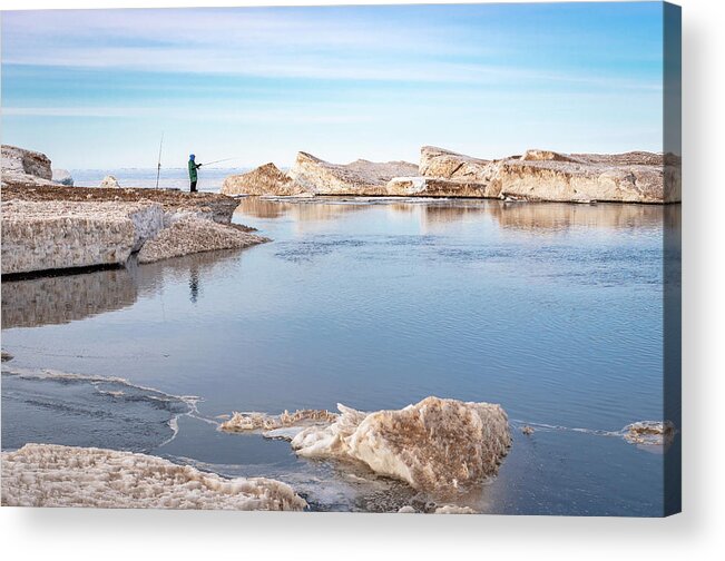 Footsore Fotography Acrylic Print featuring the photograph Spring Fishing by Gary McCormick