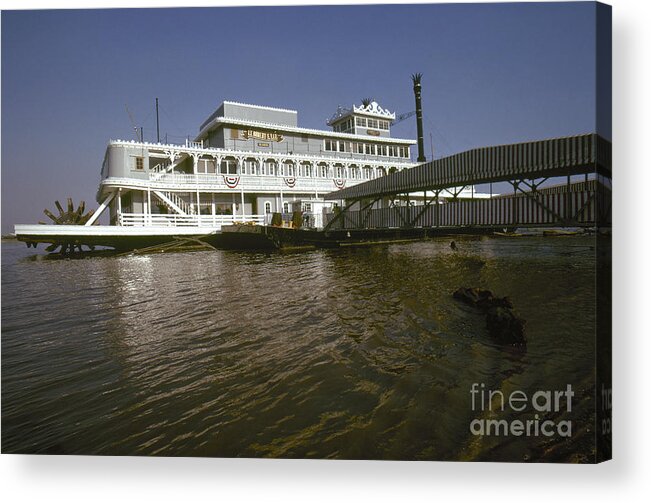 1974 Acrylic Print featuring the photograph St. Louis Steamboat by Granger