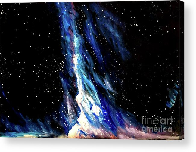 Curtis Sikes Acrylic Print featuring the digital art Starry Host by Curtis Sikes