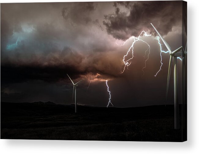Storm Acrylic Print featuring the photograph Stormy by Laura Terriere