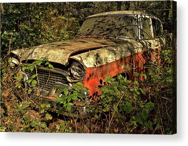 Studebaker Acrylic Print featuring the photograph Studebaker #16 by James Clinich