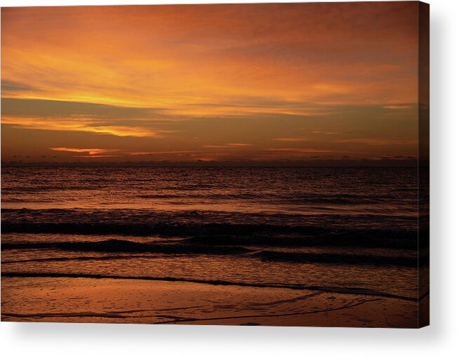 Sunrise Acrylic Print featuring the photograph Sunrise Over Hilton Head Island No. 0304 by Dennis Schmidt
