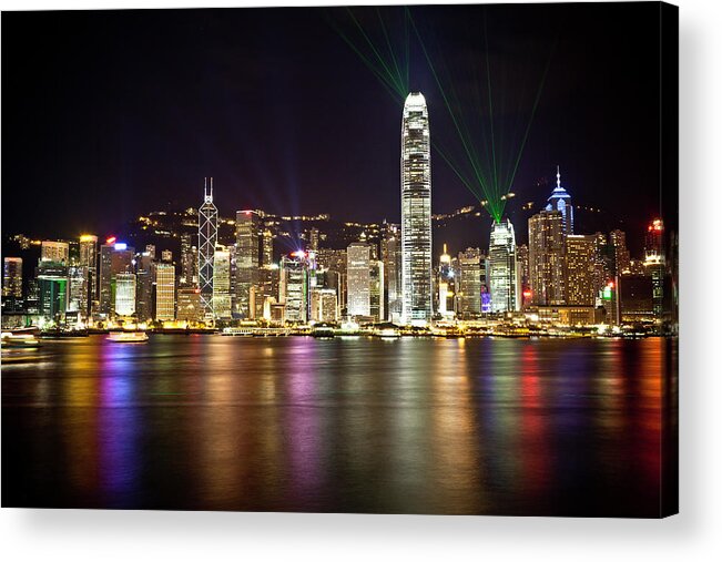 Chinese Culture Acrylic Print featuring the photograph Symphony Of Lights by Anthony D. Archer Photography