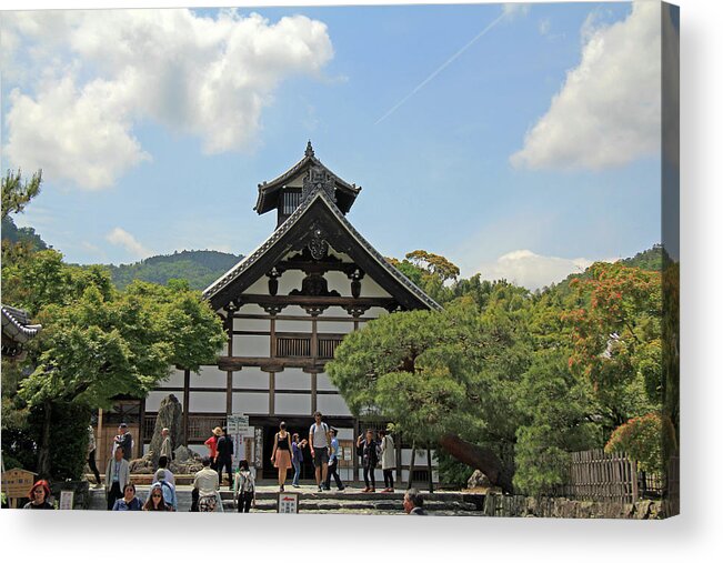 Tenryu-ji Acrylic Print featuring the photograph Tenryu-ji Temple - Kyoto, Japan by Richard Krebs