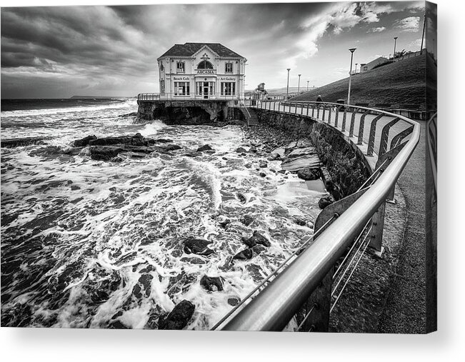 Arcadia Acrylic Print featuring the photograph The Arcadia, Portrush by Nigel R Bell