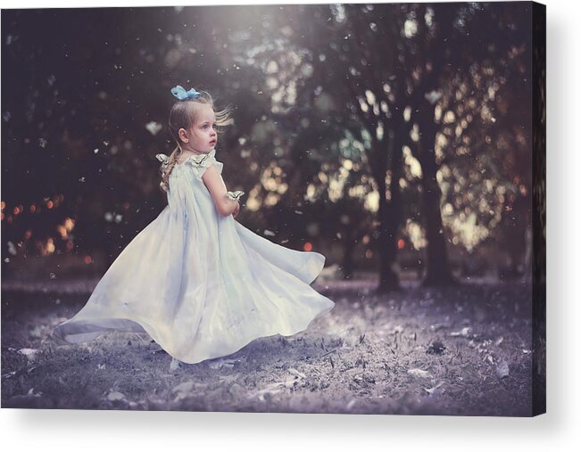 Child Acrylic Print featuring the photograph The Awakening by Shaun Poston