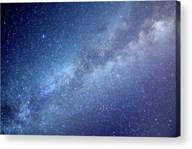 Majestic Acrylic Print featuring the photograph The Milky Way by Shaunl