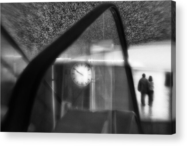 Lensbaby Acrylic Print featuring the photograph The Only Way Out Is Through by Paulo Abrantes