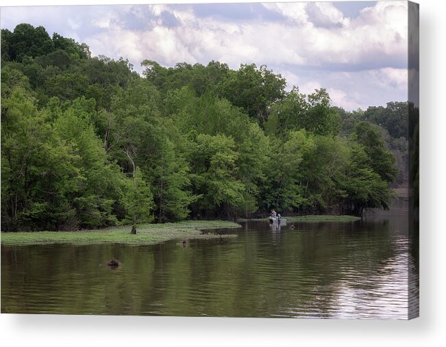 River Acrylic Print featuring the photograph The Pearl River by Susan Rissi Tregoning