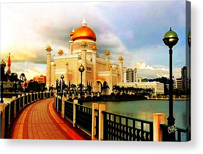 Royal Palace Acrylic Print featuring the photograph The Prince's Palace by CHAZ Daugherty