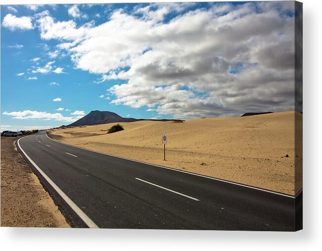 Tranquility Acrylic Print featuring the photograph The Road by Minuano12 (javier Rodríguez)
