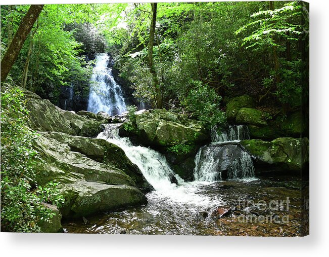 Tennessee Acrylic Print featuring the photograph The Sound of Water by Phil Perkins