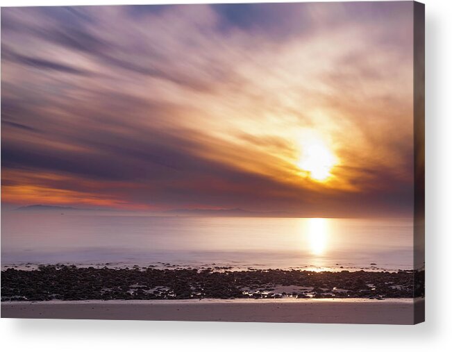 The Sun's Rage Acrylic Print featuring the photograph The Sun's Rage by Chris Moyer