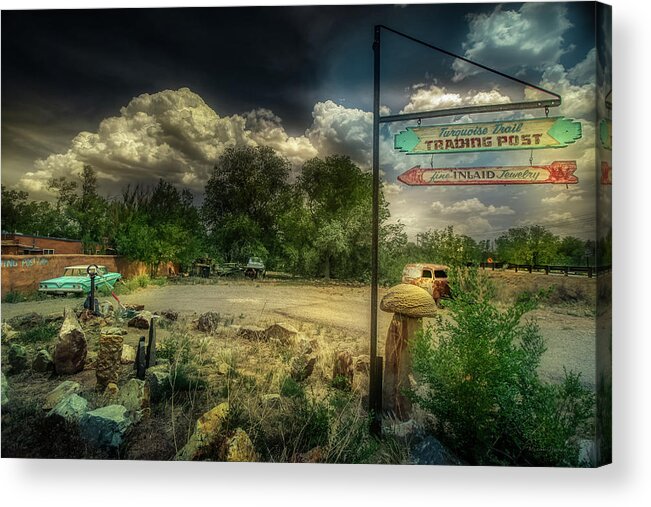 Trading Post Acrylic Print featuring the photograph The Trading Post by Micah Offman