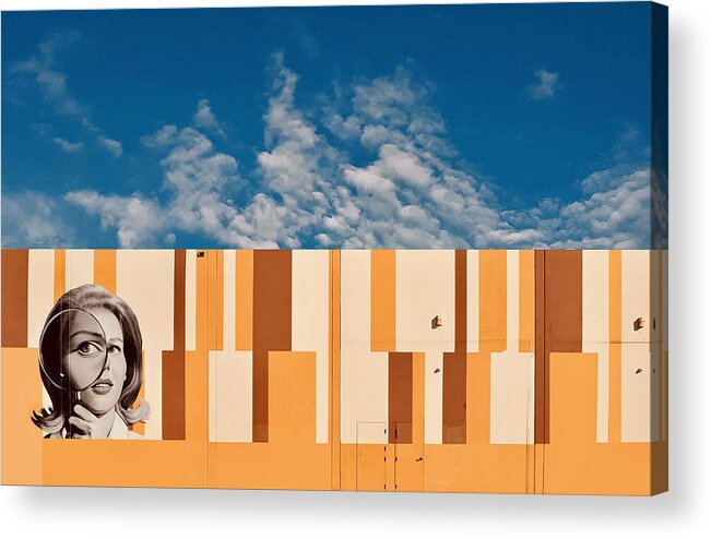 Art District Los Angeles California Acrylic Print featuring the photograph The Wall - Art District Los Angeles California by Arnon Orbach