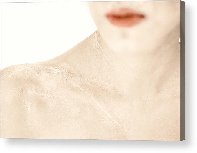 Woman Acrylic Print featuring the photograph This Is My Way. by Kumiko Nakata