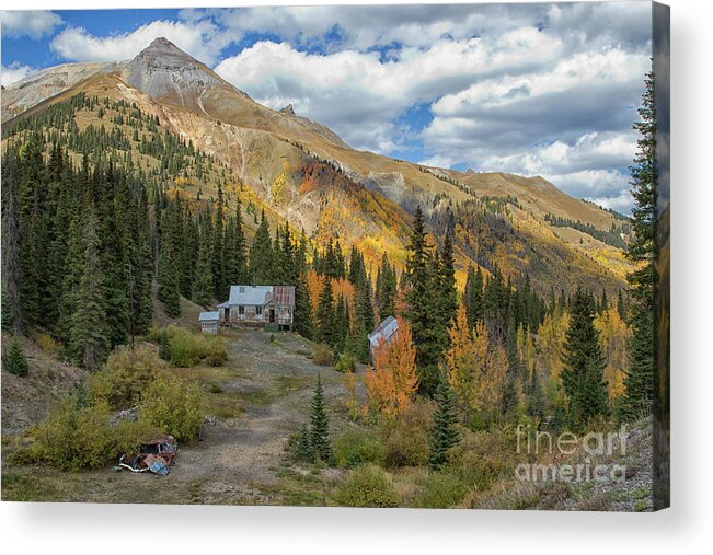 Mining Acrylic Print featuring the photograph Time Marches On by Tom Kelly