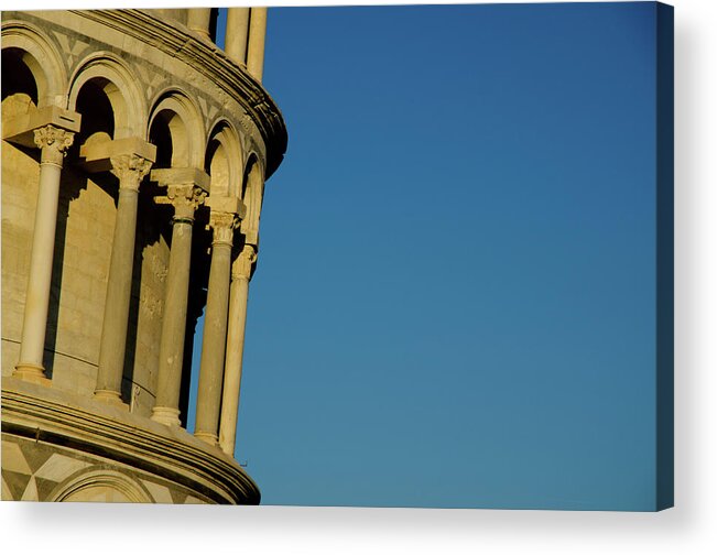 Arch Acrylic Print featuring the photograph Tower Of Pisa by Mats Silvan