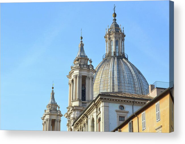 Bernini Acrylic Print featuring the photograph Twin Towers by JAMART Photography