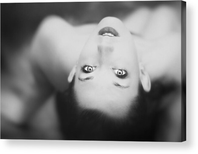 Portrait Acrylic Print featuring the photograph Untitled by Ariel Ariel