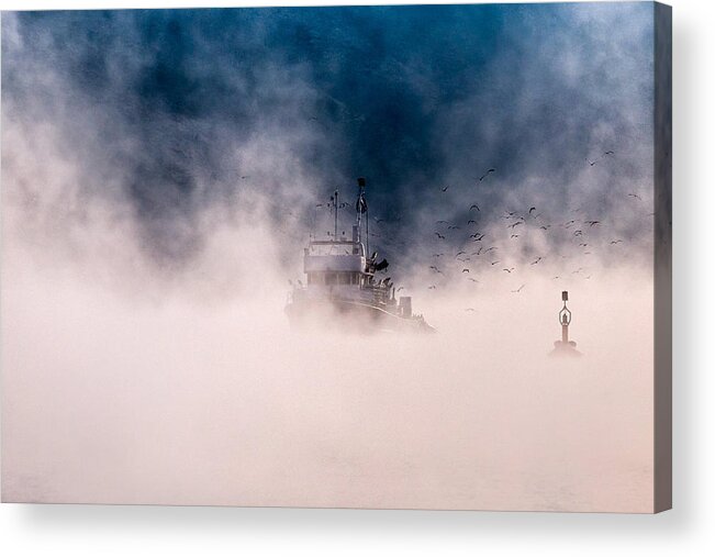 Boat Acrylic Print featuring the photograph Untitled by Ivan Kosi?