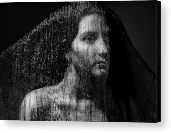 Veil Acrylic Print featuring the photograph Velo by Joan Gil Raga